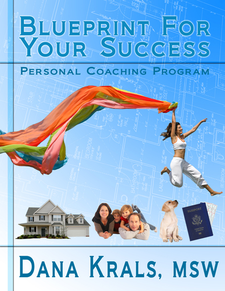 Graphic design I did for a book cover for a personal life coach.